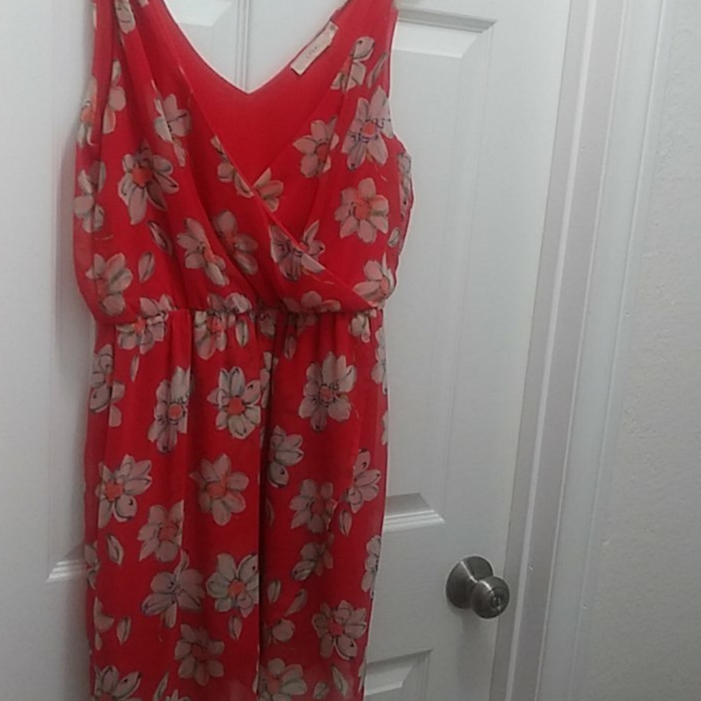 Floral spring dress